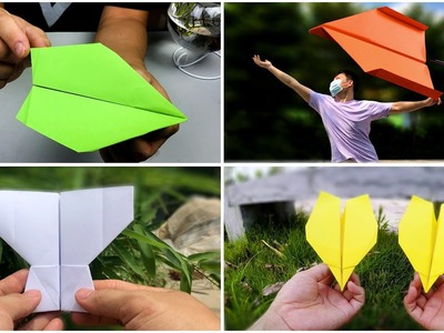 Top 4 Paper Airplane fly comeback to you - Paper Plane Boomerang