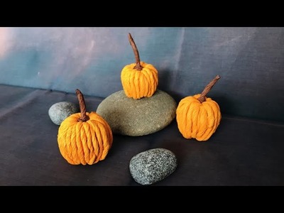 ABC TV | How To Make Mini Pumpkins From Crepe Paper - Craft Tutorial