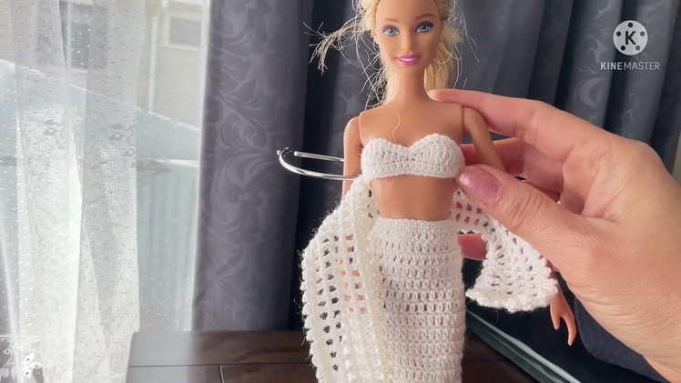 Barbies bra. How to crochet barbies bras