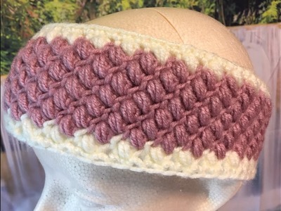 Crochet Headband Stitch | One Row Repeat
