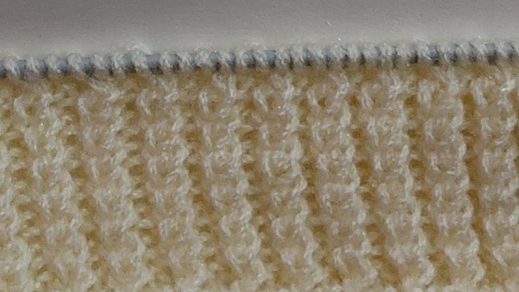 Easy sweater design. Knitting bordar design