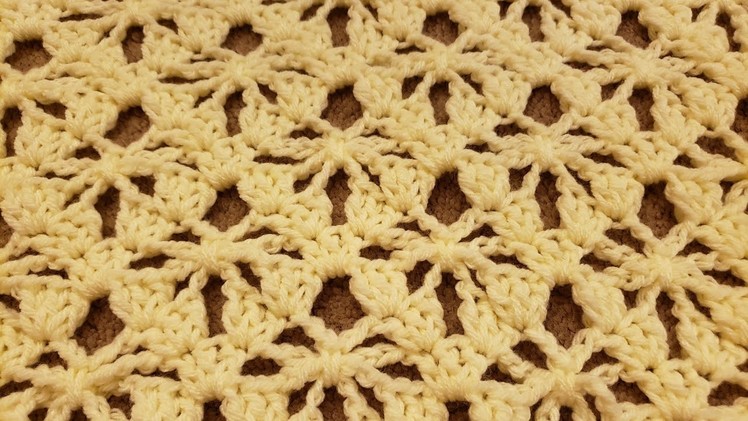 (Fixed Version) The Spider Stitch Square Blanket - Crochet Tutorial! (see description box)