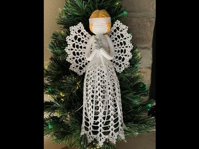 How to Crochet a Beautiful Christmas Angel