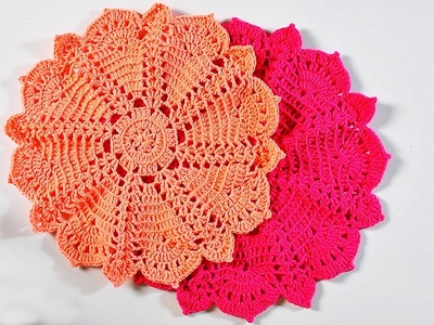 How to Crochet  SOUSPLAT PIZZA | Crochet Place