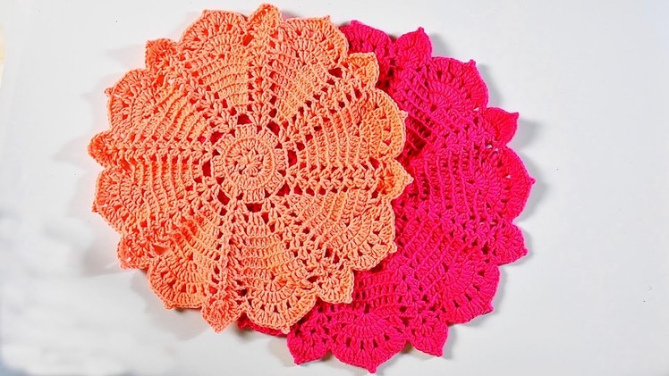 How to Crochet  SOUSPLAT PIZZA | Crochet Place