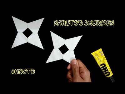 Naruto's Shuriken #shorts #diy #tutorial #anime