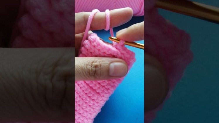 Slip stitch Crochet​ Tutorial​ Shorts​