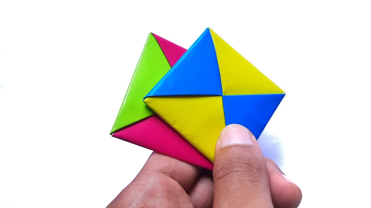 SQUID GAME PAPER FLIP GAME - ORIGAMI FLIPPING PAPER (DDAKJI)
