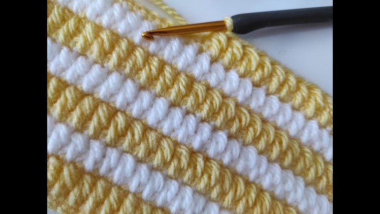 Super Easy crochet baby blanket pattern for beginners ~ trends Crochet Blanket Knitting Pattern