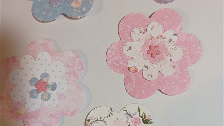 Tuto fleurs en papier multicolores Action, facile