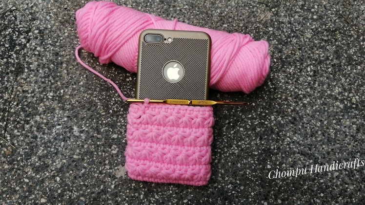 Tutorial​ crochet phone bag pattern for beginner