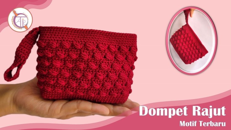 Tutorial Dompet Rajut Mini Motif Terbaru || Crochet Purse Tutorial for Beginners || Crochet