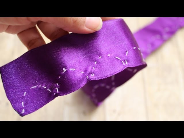 Amazing Ribbon Art|Easy DIY Ribbon Flowers|Hand Embroidery Designs|Cloth Flowers|Quicky Crafts