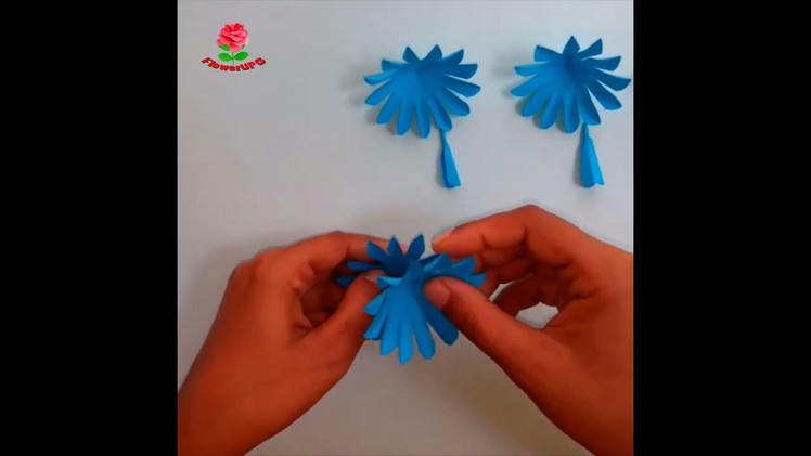 Diy Paper Flowers Making | Easy Flower #shorts