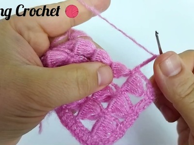 EASY CROCHET.#knittingcrochet #easycrochet