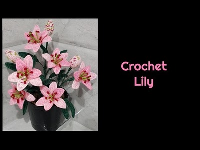 How to Crochet Lily flower