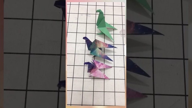 How to make a pigeon  paper origami ( tutorials) | #shorts