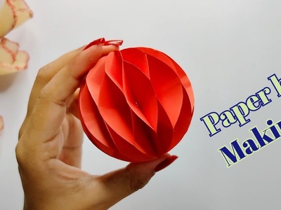 How to Make Paper Ball || Paper Craft || Easy Craft Idea || Paper Ball