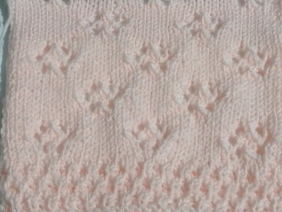 Papatya Örgü Modeli #knitting stitches pattern #crochet #yarn #bebekyeleği#şişörgü #tiriko