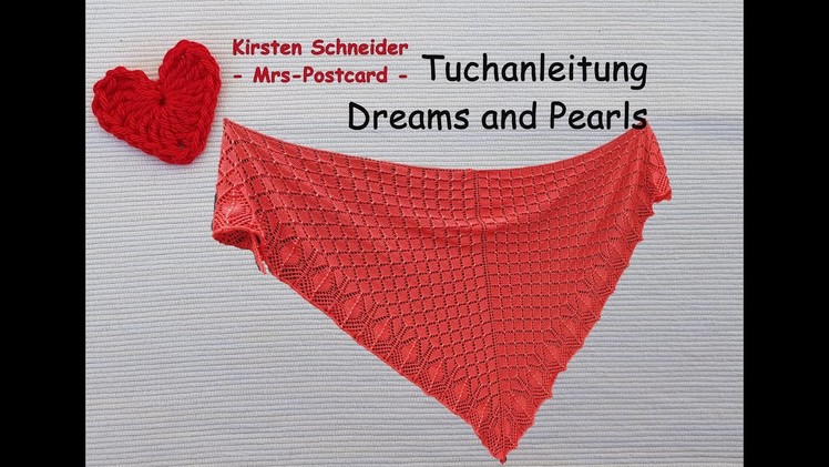 Tuchanleitung Dreams and Pearls
