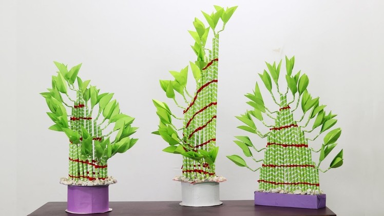 Amazing Plants Crafts 'Lucky Bamboo Plant' | Bamboo Plants | Lucky Plants | Paper Crafts | EP25