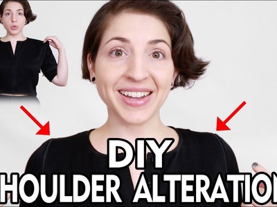 DIY Alteration 4 - Shoulder Seam Placement - The Fashion Run-Up