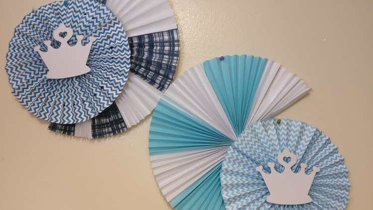 DIY Birthday Decor. DIY Wall paper Decor