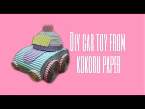 DIY CAR FROM KOKORU PAPER