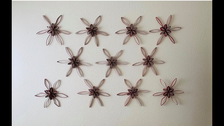 DIY: Upcycled Waste Paper Wall Art Decor