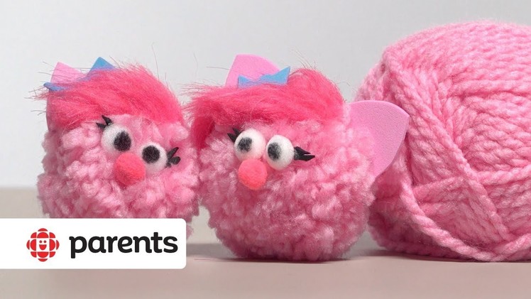 How To Make A Cottonball Pompom | CBC Parents