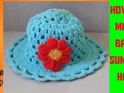 How to make baby summer hat