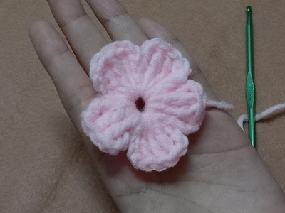 ~ How to make crochet a flower ~ easy and simple flower