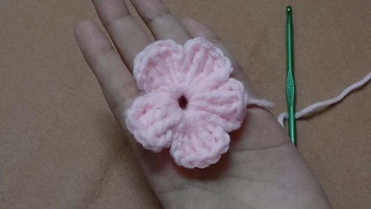 ~ How to make crochet a flower ~ easy and simple flower