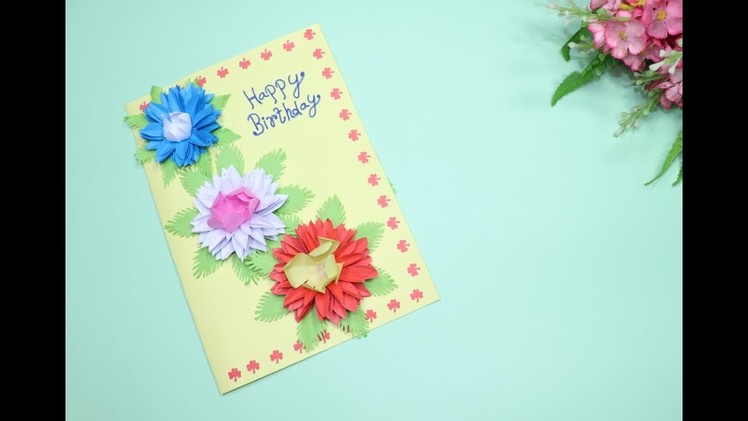 How to Make Greeting Cards for Birthday | Happy Birthday Wishes Greetings | Do It Yourself Crafts