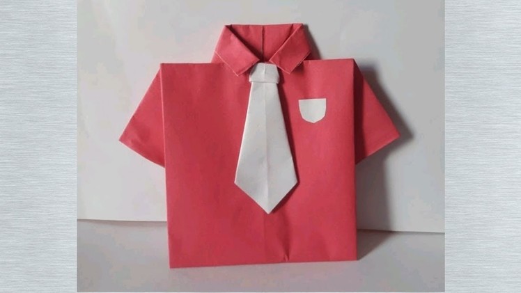 Make Shirt using paper | Origami