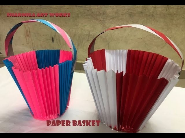 Origami - Paper Craft - Basket - Crafts for Kids