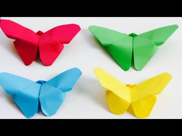 Paper Butterfly.paper butterfly.paper butterfly origami.How to make paper butterfly