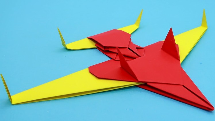 BEST ORIGAMI PAPER JET How To Make Paper Jet Airplane Hur man gör pappersflygplan