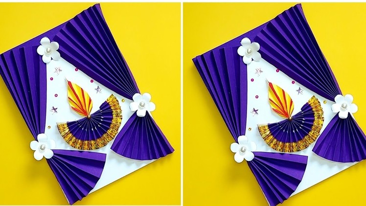 DIY  Diwali  Greeting.Handmade Diwali Greeting card.How to make Diwali Card.Diwali Card Ideas