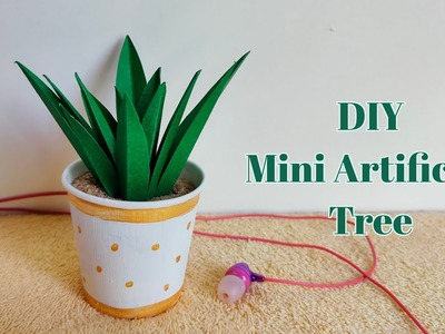 DIY Mini Artificial Tree || Amazing Craft Idea || DIY Tree Making || Mini Craft || Room decor craft