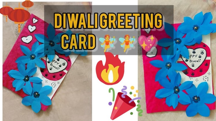 Easy Diwali greeting card.diy cards.Card making.handmade cards#diwali#diycards#shorts#festival