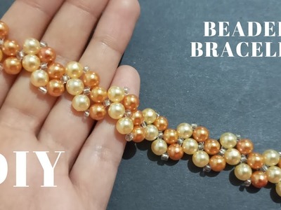 Easy Pearl bracelet Making At Home