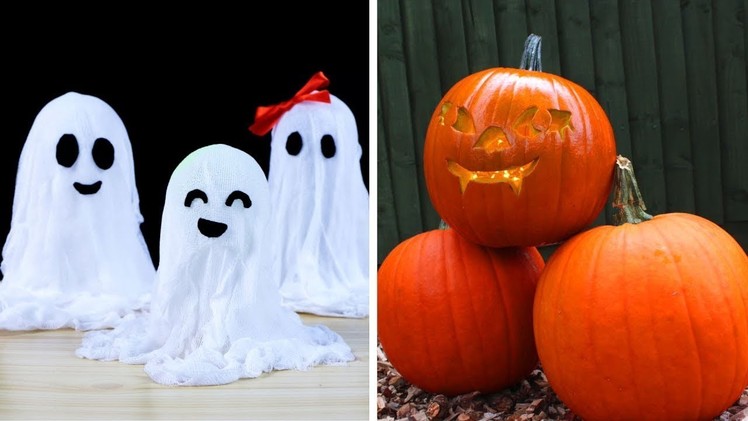 Halloween Crafts for Kids | Easy Decor Halloween 2021 | Last Minute Hacks |  HooplaKidz How To