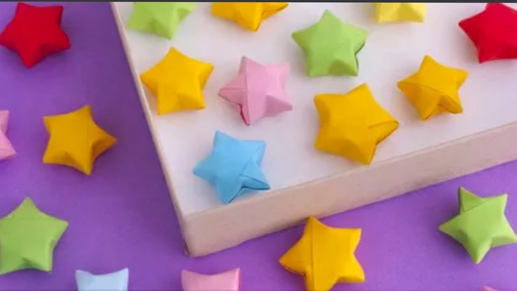 How to make paper 3D star at home without using glue | Origami star tutorial | Paper craft| #shorts