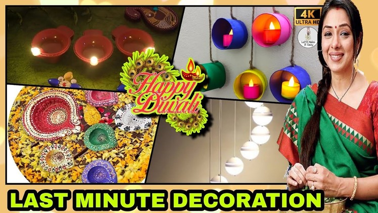 नमस्ते | Last Minute Diwali Decoration Ideas | Easy DIY Diwali Decor Ideas | Diwali Decoration Ideas