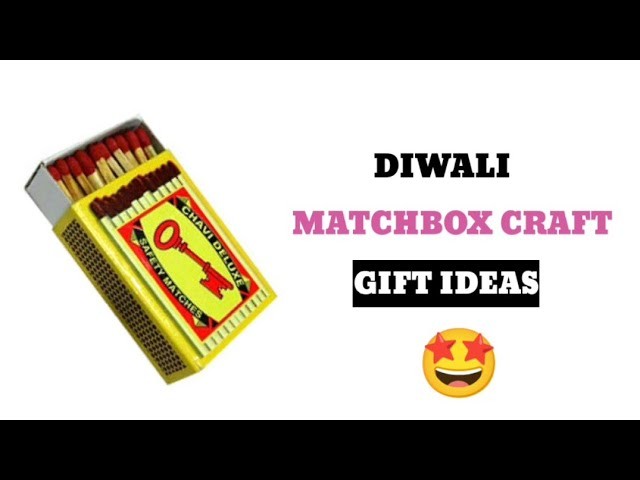 Match box craft for deepam #craft