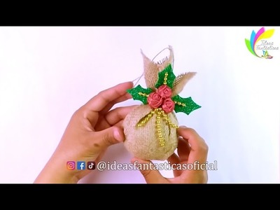 3 Ideias Geniais diy Natal???? Easy decorations Crafts Ideas at Christmas