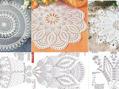 Best Handmade Crochet Center Placemat Patterns For Home Decoration - GANCHILLO CON SUS PATRONES