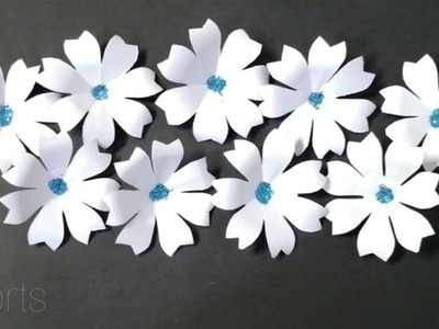 #Craft​ #Diy​ #Flower​ Beautiful​ and​ Simple Paper​ Flower​.DIY​ Flowers​ Craft​ Ideas​????91????