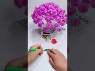 Craft Ideas | Reuse Waste Material | Ribbon decoration ideas | Room Decor | Paper Craft Ideas #1486